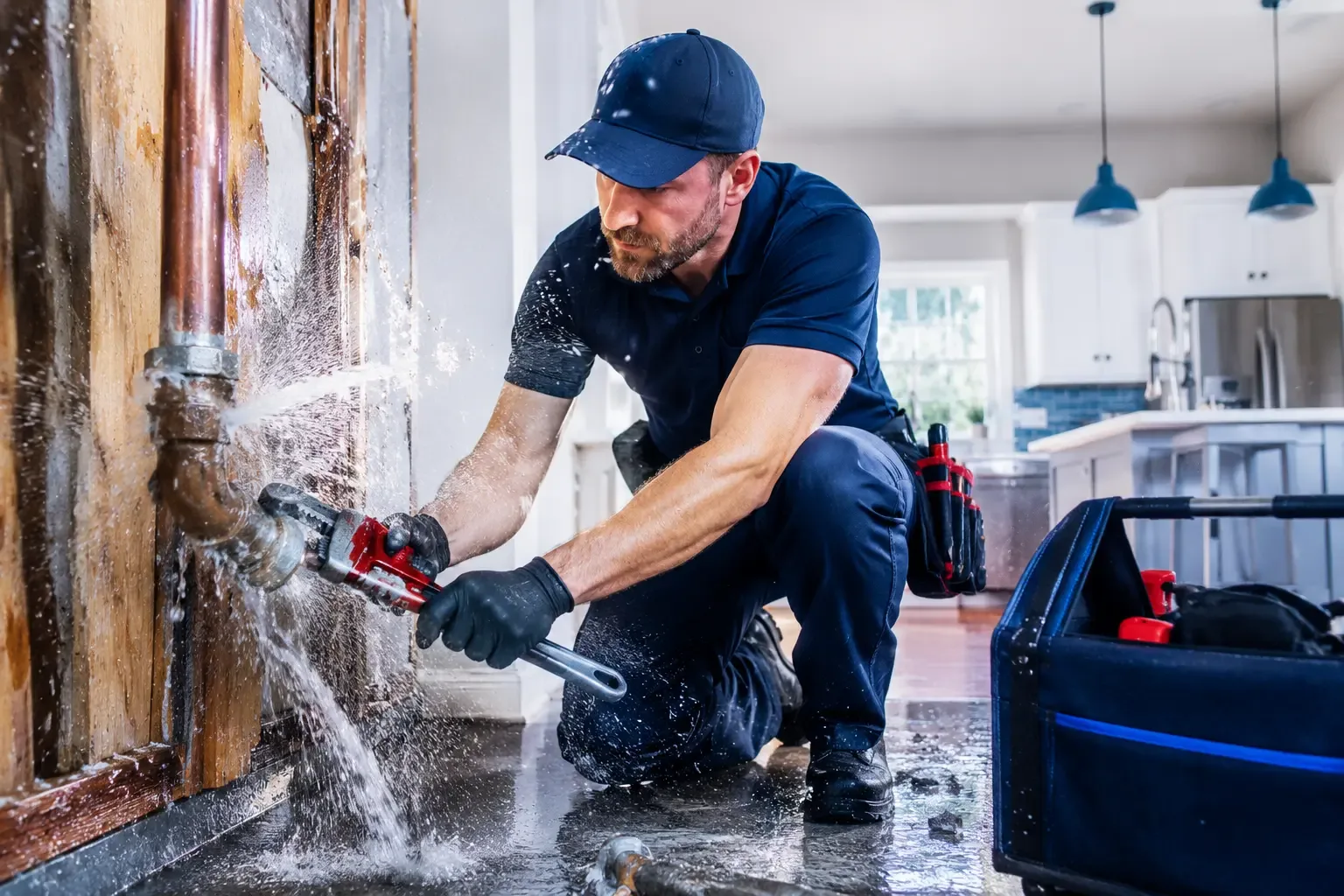Local emergency pipe repair professionals in Brave, PA
